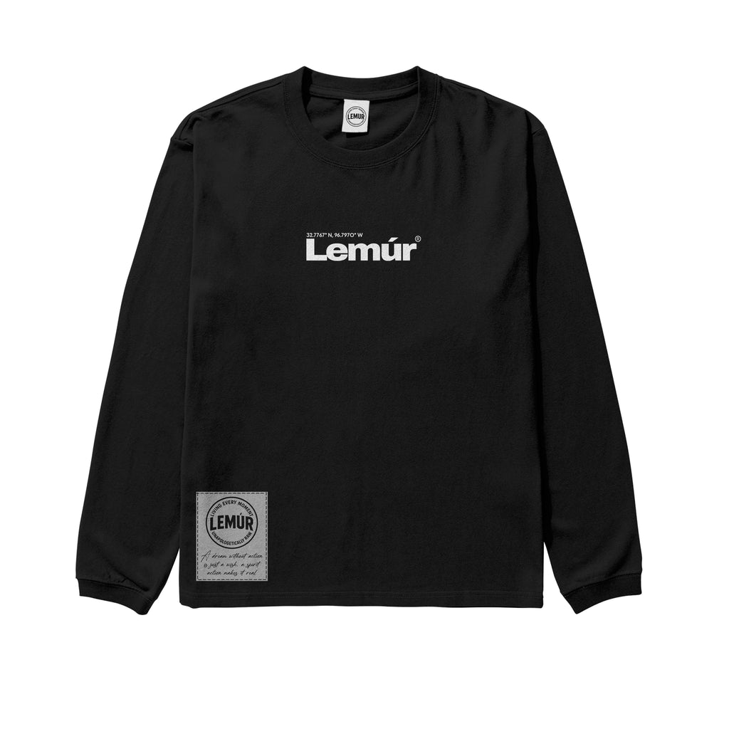 LEMÚR “Definition” Long-Sleeve — Black