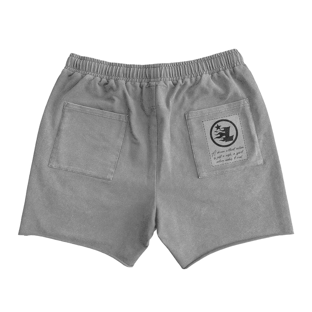 LEMÚR Coordinates Athletic Shorts — Grey
